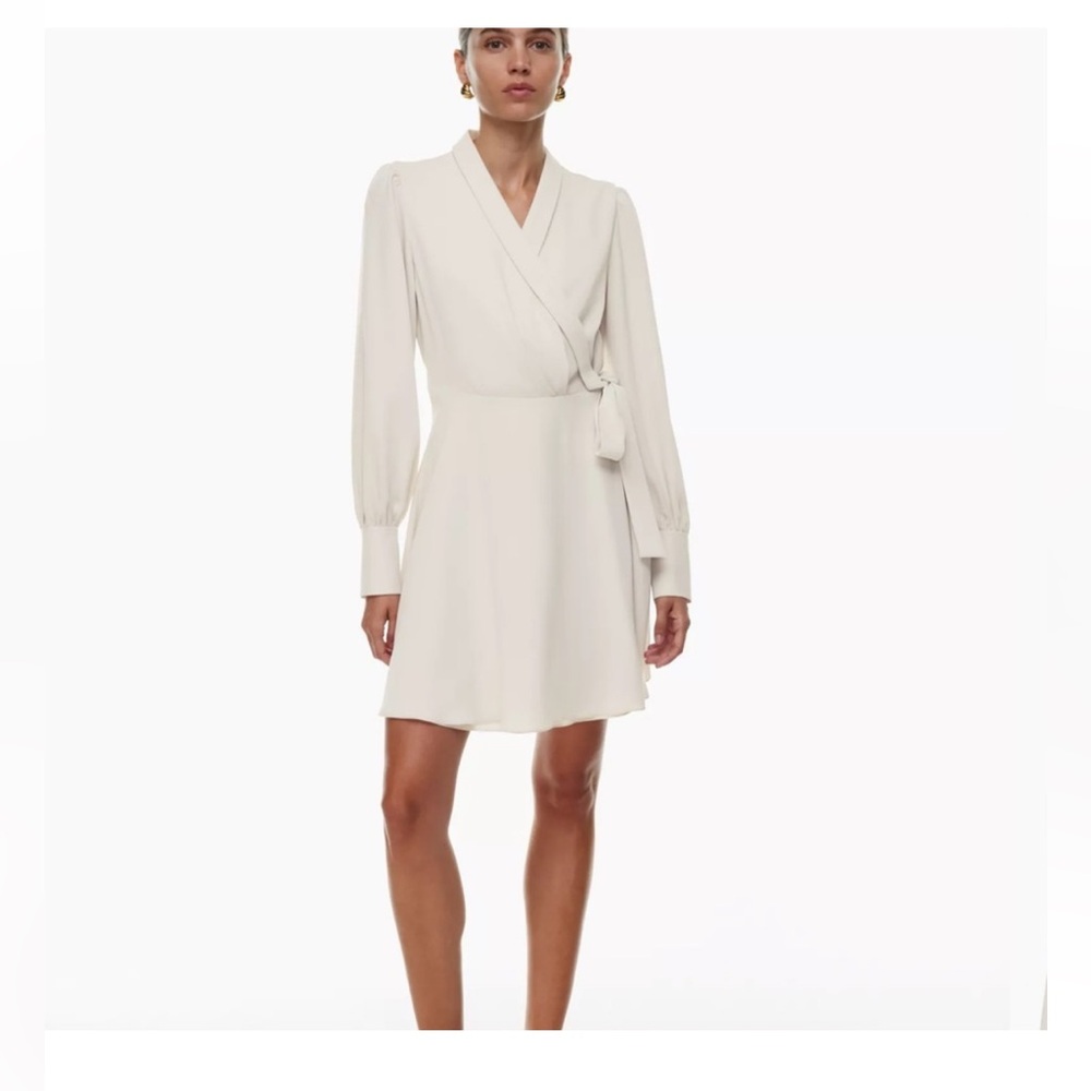 NEW NWT Aritzia Hyde Dress in Matte Pearl Size Small